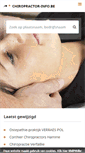 Mobile Screenshot of chiropractor-info.be